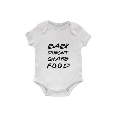 Imagem de Body Bebê Does'nt Share Food - Artgeek
