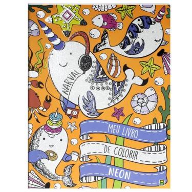 Imagem de Livro - Meu Livro De Colorir Neon : Narval TODOLIVRO
