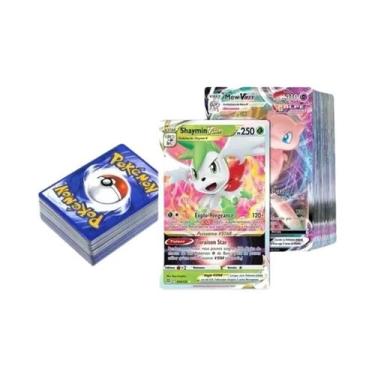 Imagem de Cartas De Batalha Pokémon TCG GX Vmax Brilhantes 54/60/100/200 Peças P