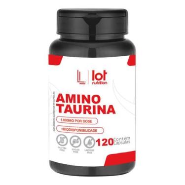 Imagem de Taurina 1000Mg 120 Cápsulas - Lot Nutrition