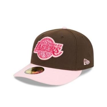 Imagem de BONE NEW ERA 59FIFTY LOS ANGELES LAKERS NBA MARROM-Masculino