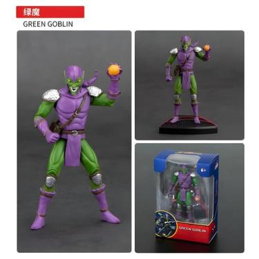 Imagem de Bonecos De Ação Homem-Aranha 4 Polegadas ZD Original GREEN GOBLIN DOC 
