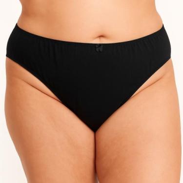 Imagem de Calcinhas Calçola Tangão Kit 5 Tanga Feminina Calçola Algodão Cotton R