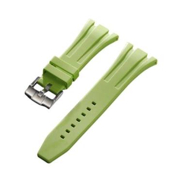 Imagem de Pulseira De Silicone Impermeável 27/28/30mm Para Relógio AP Royal Oak 