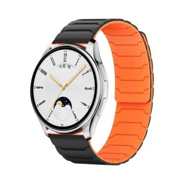 Imagem de Pulseira Magnética De Silicone De 22mm 20mm Para Samsung Galaxy Watch 
