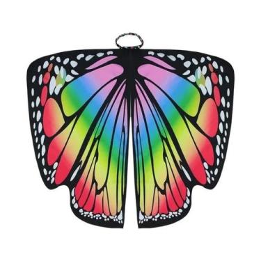 Imagem de Fantasia De Asas De Borboleta Para Crianças E Mulheres, Capa De Cospla