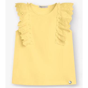 Imagem de Regata Feminina Cotto Leve Trick Nick Amarelo, 1, Amarelo