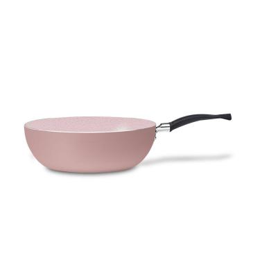 Imagem de Wok Brinox Ceramic Life Rainbow Ø24cm 2,65 Litros Rosa