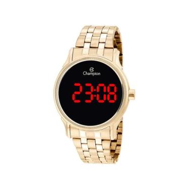 Imagem de Relógio Champion Feminino Dourado Original Digital Presente