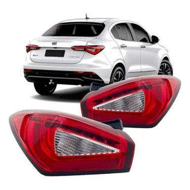 Imagem de Lanterna cronos 2018/22 canto led par - Fiat