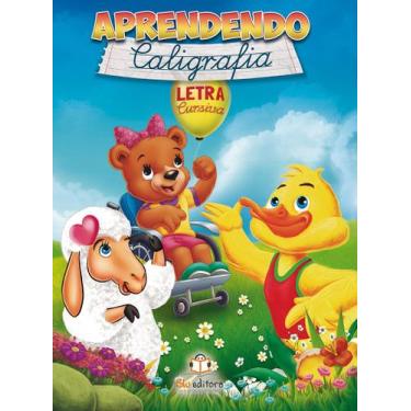 Imagem de Livro - Aprendendo caligrafia: Letra cursiva