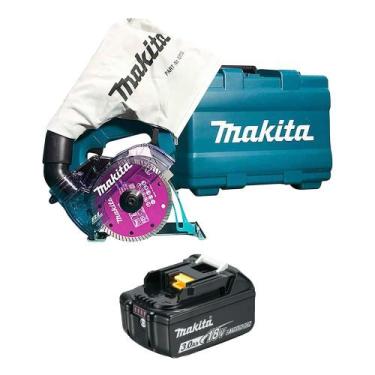 Imagem de Serra Marmore 18V 125mm DCC500ZKX1 + 1 Bateria 3Ah Makita