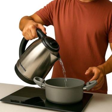 Imagem de Chaleira Elétrica 2 Litros 127V Jarra Inox AR0559 - STARTOOLS, 110V