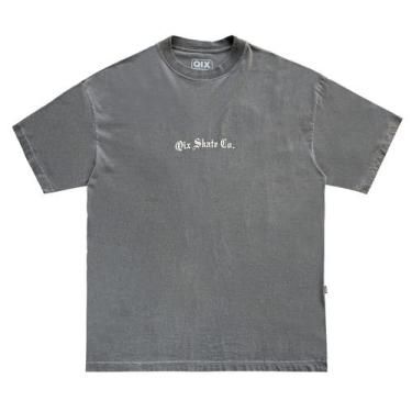 Imagem de CAMISETA QIX OVERSIZED SÃO JORGE Cor:Preto EstonadoTamanho:G3, Preto e