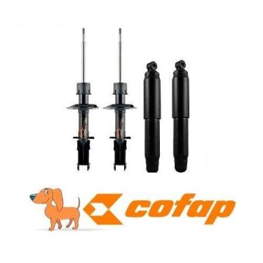 Imagem de Kit 4 Amortecedor Fiat Strada 2001/2016 Original Cofap GP30120/GL12380