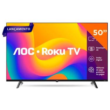 Imagem de Smart TV 50 Polegadas 4K AOC - 50U6125/78G
