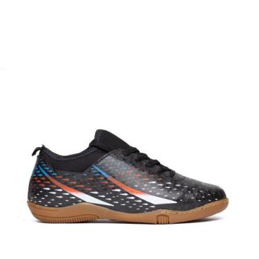 Imagem de Chuteira Futsal Infantil Molekinho Neoplex Preto, Preto, 27