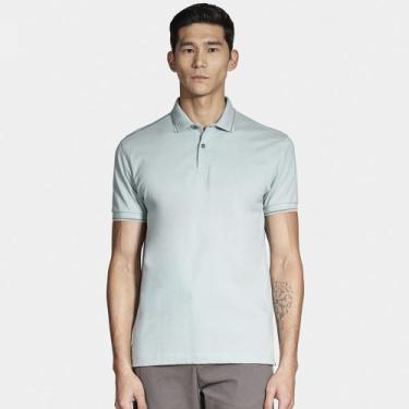 Imagem de Camisa Polo Aramis Basic 4 Frisos Ou25 Verde Masculino, M
