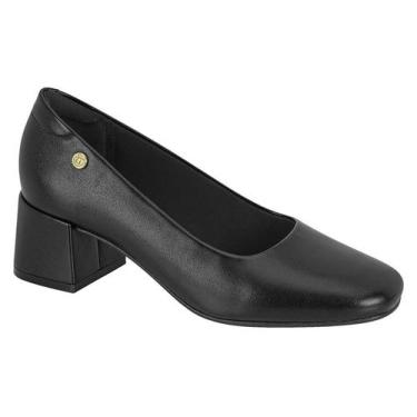 Imagem de Sapato Moleca Boneca Salto Médio Feminina - 5822.100, Preto, 38