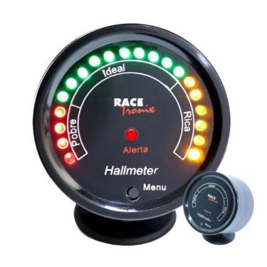 Imagem de Hallmeter digital progamável com leds + copo suporte com fita dupla fa
