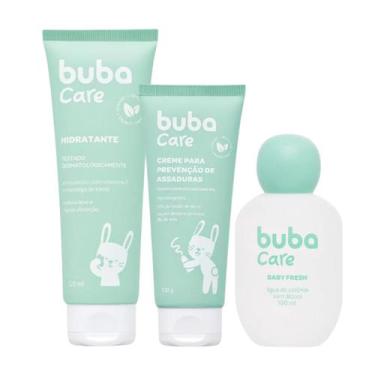 Imagem de Kit Buba Colônia 100ml Hidratante 120ml Creme Assaduras