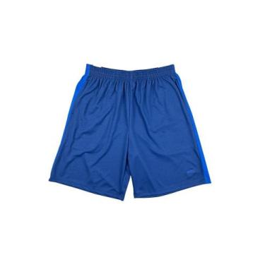 Imagem de Calção Esportivo Masculino Elite com Bolso Prático, Steel blue, G4