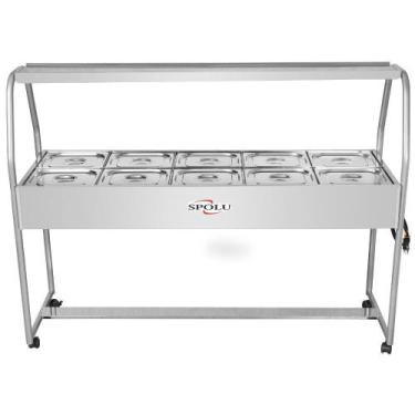 Imagem de Buffet Térmico Infantil 10 Cubas SPL512IF Spolu 220V