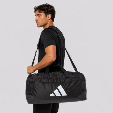 Imagem de Mala Adidas Duffel Treino Defender G Preta, Único