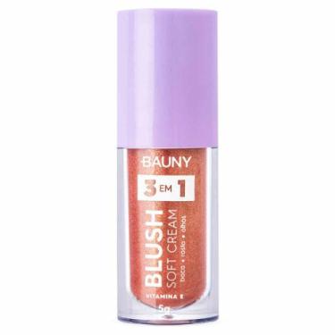 Imagem de Blush Líquido Bauny Soft Cream 3 em 1 5g, Bossy