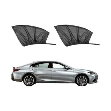 Imagem de Conjunto De 4 Protetores Solares Para Carro, Fácil Instalação Com Ganc