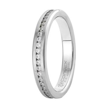 Imagem de Aliança de Namoro Atena *Deusa da Sabedoria 3.45mm - Convex, 19