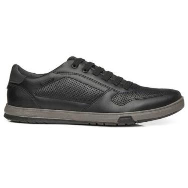 Imagem de Sapatênis Masculino Microfibra Preto Pegada 170428-03, 43