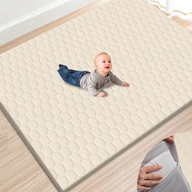 Imagem de Tapete de Atividades para Bebê TINYHARBO 180x150cm Espuma Antiderrapan