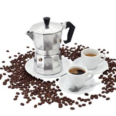Imagem de Cafeteira Italiana Inox Moka 03 Xícaras com Filtro Integrado - Thika