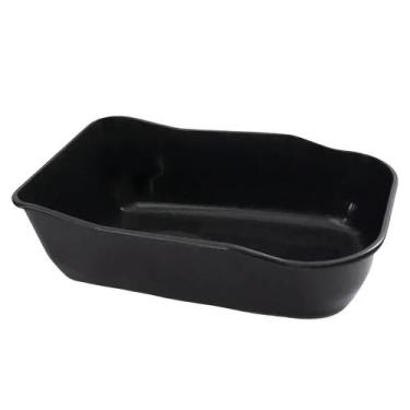 Imagem de Caixa de Areia Bandeja Alta Para Gatos Duracats Preta - Dura Pets