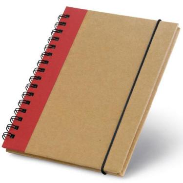 Imagem de Caderneta de Anotações Ecológica 10x14cm 60 Folhas Sem Pauta - TopGet,