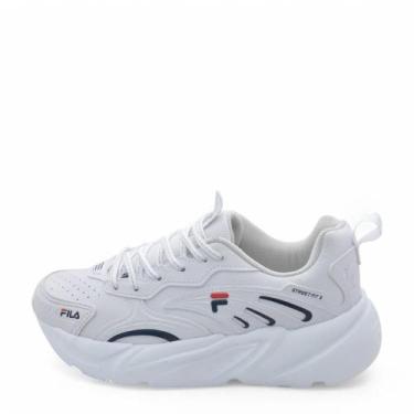 Imagem de Tênis Feminino Fila Street Fit 2 REF: F02TR00025, 39, Branco