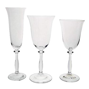 Imagem de Jogo de 18 Taças Angela em cristal ecológico 6x(190/250/350ml)