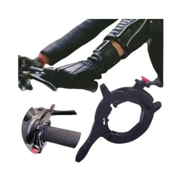 Imagem de Trava De Acelerador Ajustável Para Motocicleta, Universal, Com Apoio D