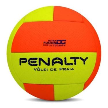 Imagem de Bola Volêi de Praia Penalty Macia Resistente, Laranja