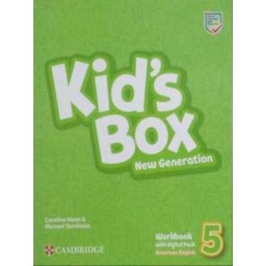 Imagem de Kid's box new generation 5 - workbook with digital pack - american eng