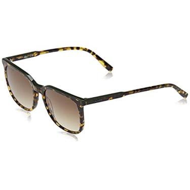 Imagem de Lacoste Men's L925s Square Sunglasses, Dark Havana/Green, 54/19/145