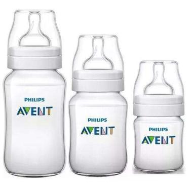 Imagem de KIT MAMADEIRA NATURAL - AVENT COM 3 UNID.