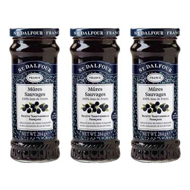 Imagem de Kit 3x Geleia Francesa St. Dalfour 100% Frutas Amora (Mures e Sauvages) 284g