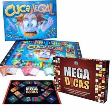 Jogo Cuca Legal 600 Perguntas Tabuleiro - Pais e Filhos em Promoção na  Americanas