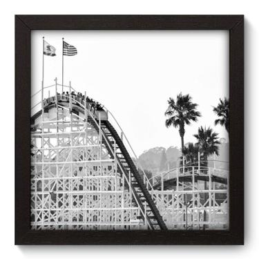 Imagem de Quadro Decorativo - Montanha Russa - 22cm x 22cm - 112qnpap