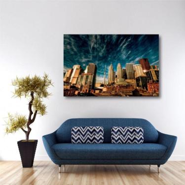 Imagem de Quadro decorativo Paisagem Cidades - Artístico - Tela em Tec