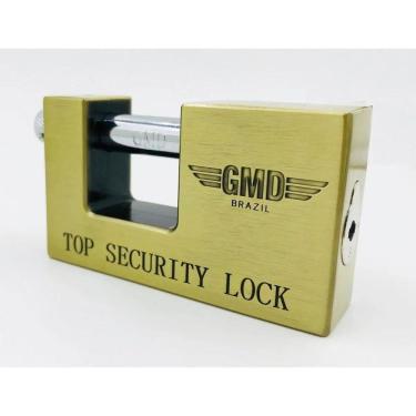 Imagem de Kit de 02 Cadeado Inviolável Importado 90Mm Gmd
