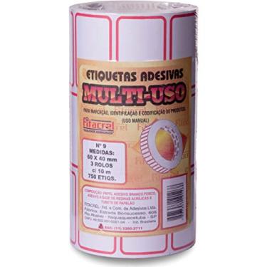 Imagem de Etiqueta para Preço, 60x40mm, Pacote com 750 Etiquetas, Fitacrel