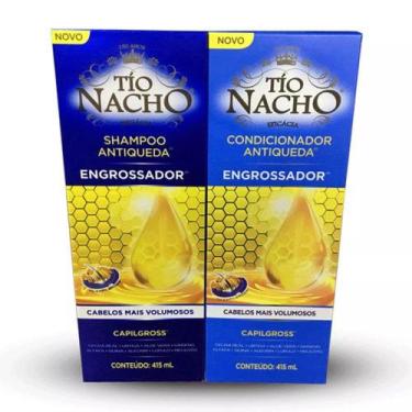 Imagem de Kit Shampoo E Condicionador Tío Nacho Engrossador 415ml
